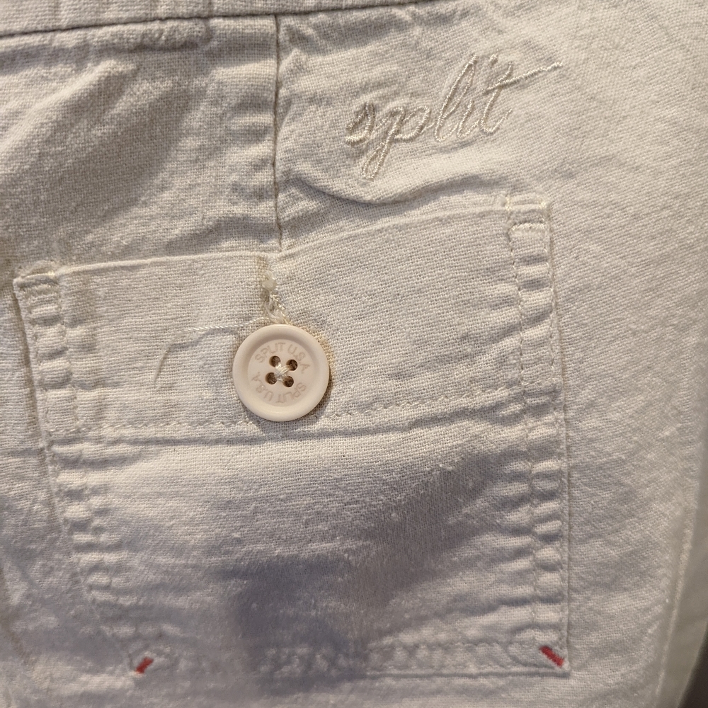 Split Linen Pants - image 5